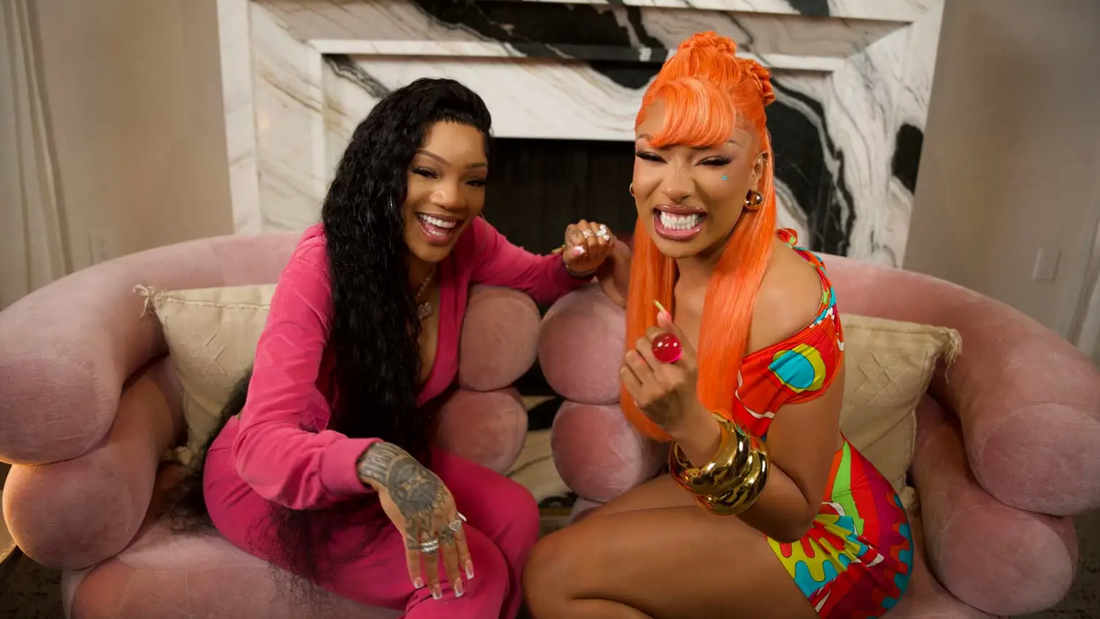 FIRST FRIDAY POP-UP: Glorilla and Megan Thee Stallion cycle and sculpt