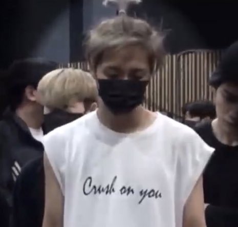 "Crush on you" muscle tank
