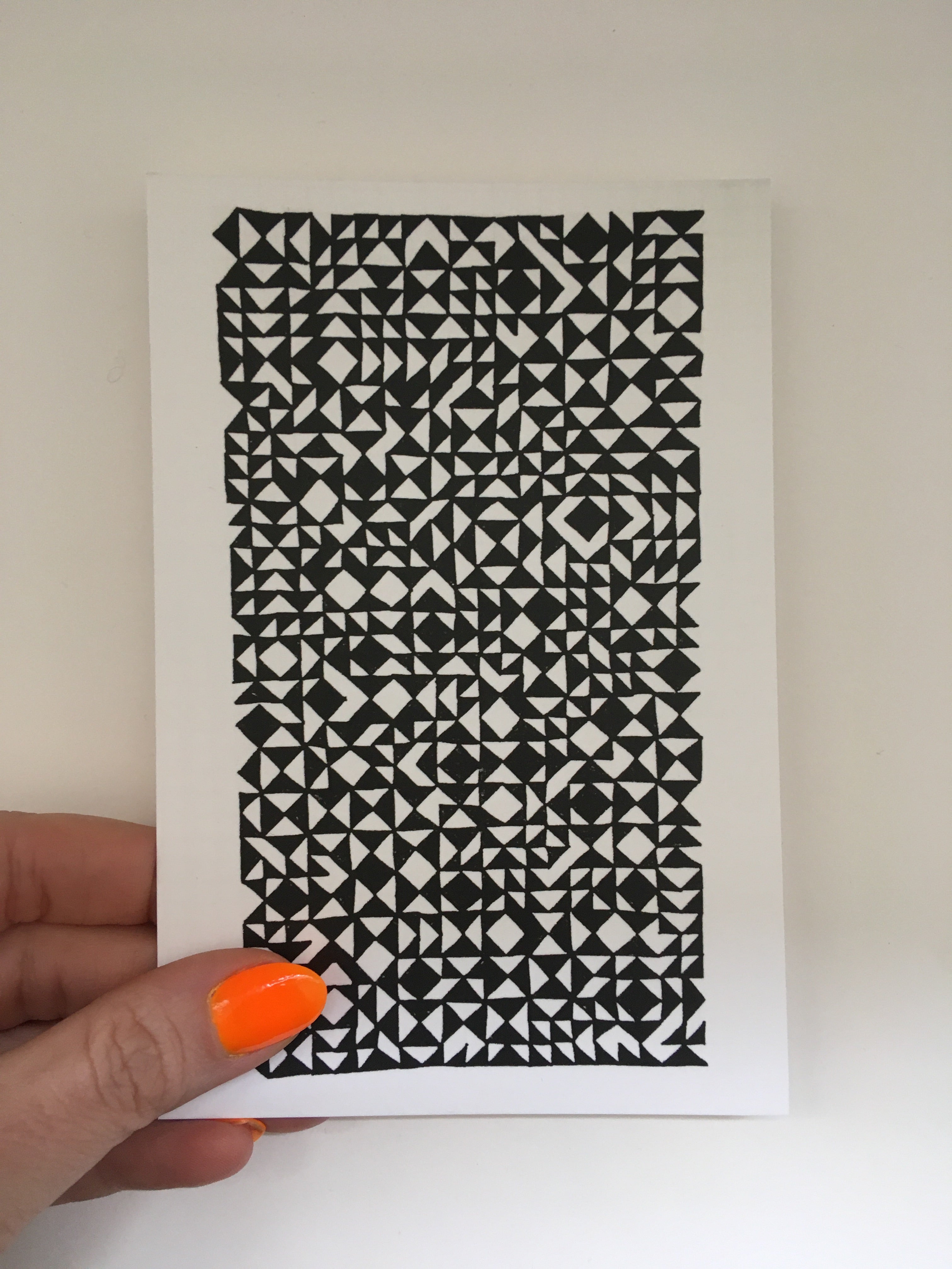 Book of Hours postcard // Corkey Sinks