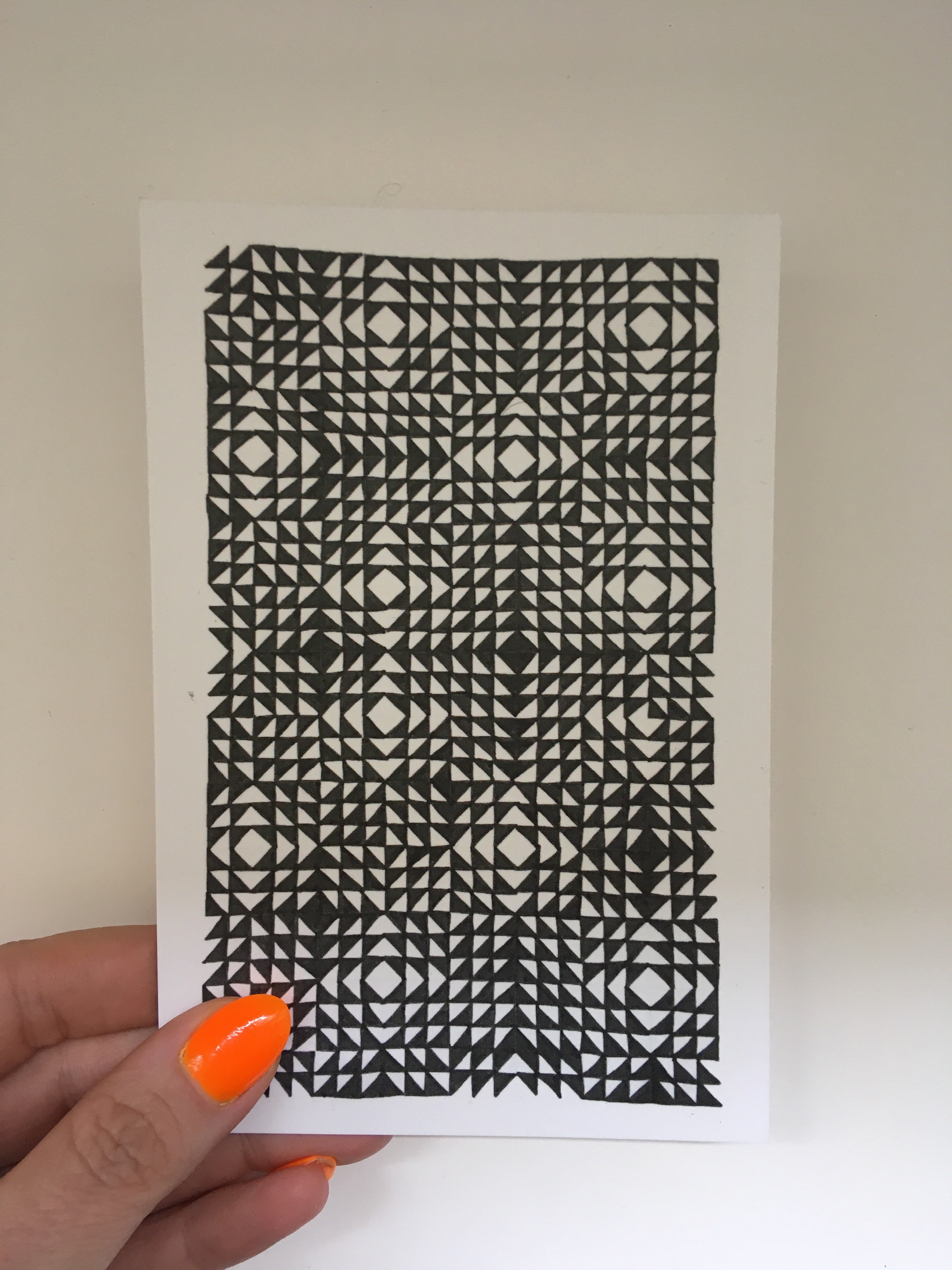Book of Hours postcard // Corkey Sinks