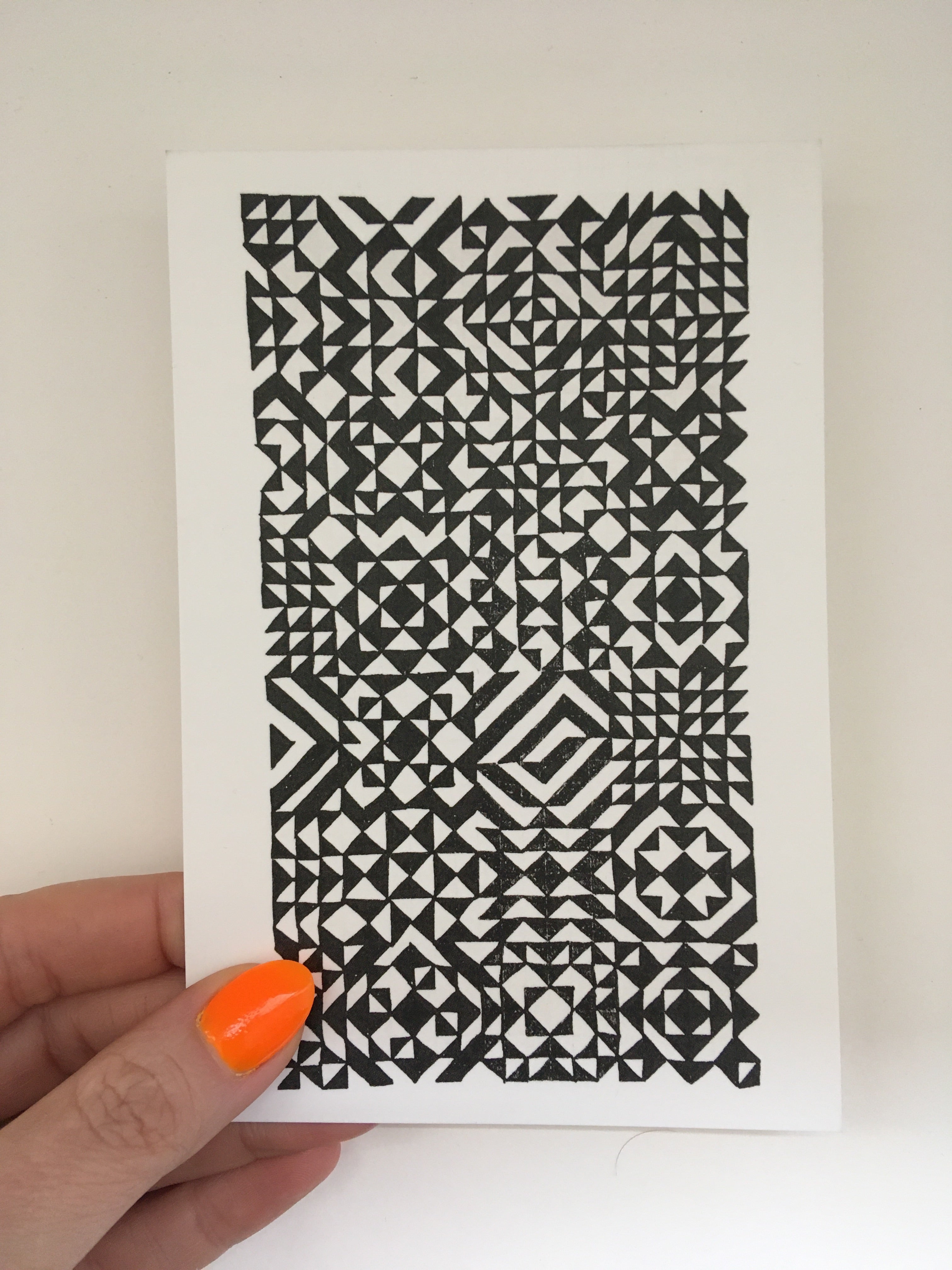 Book of Hours postcard // Corkey Sinks