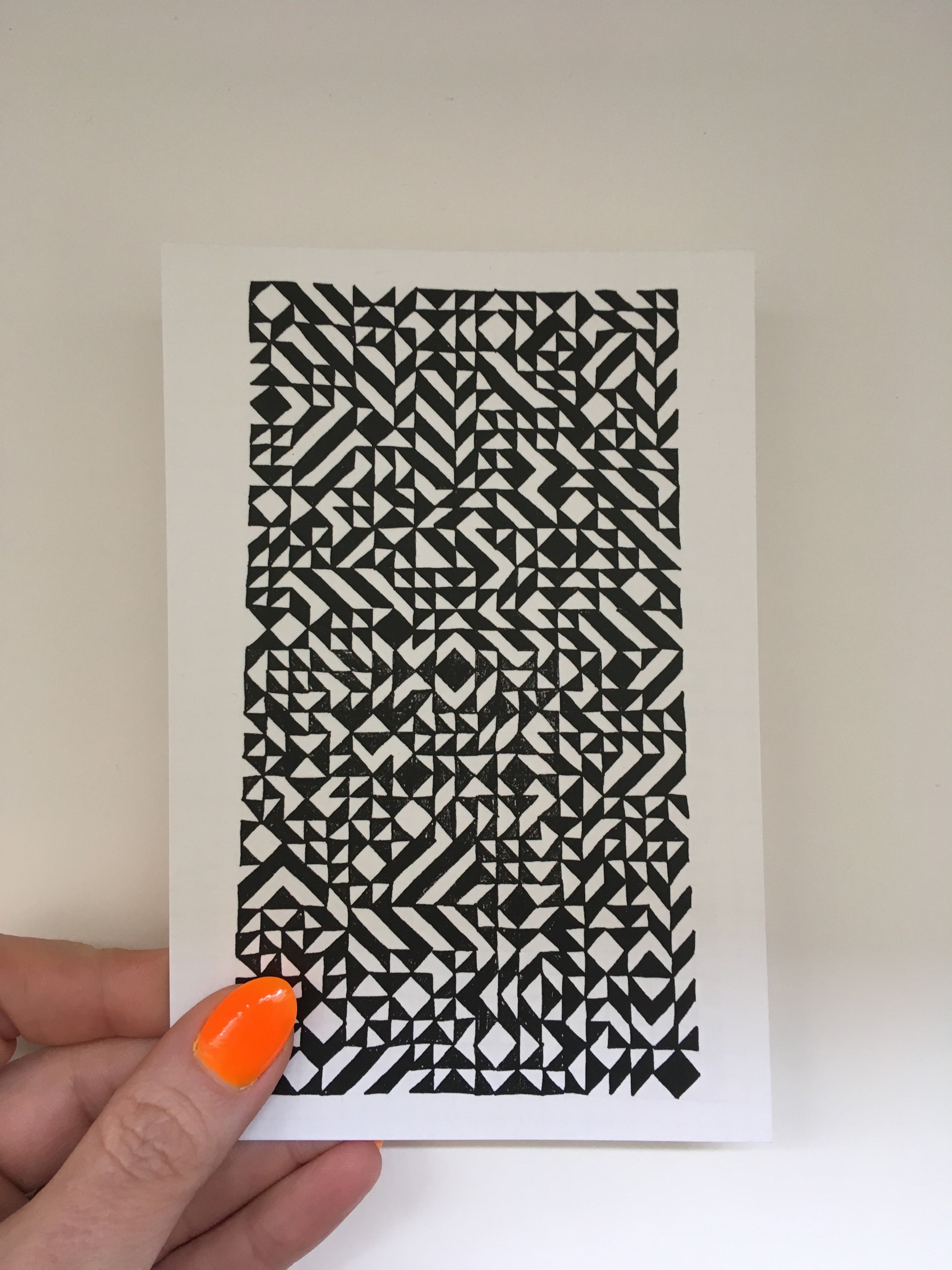 Book of Hours postcard // Corkey Sinks