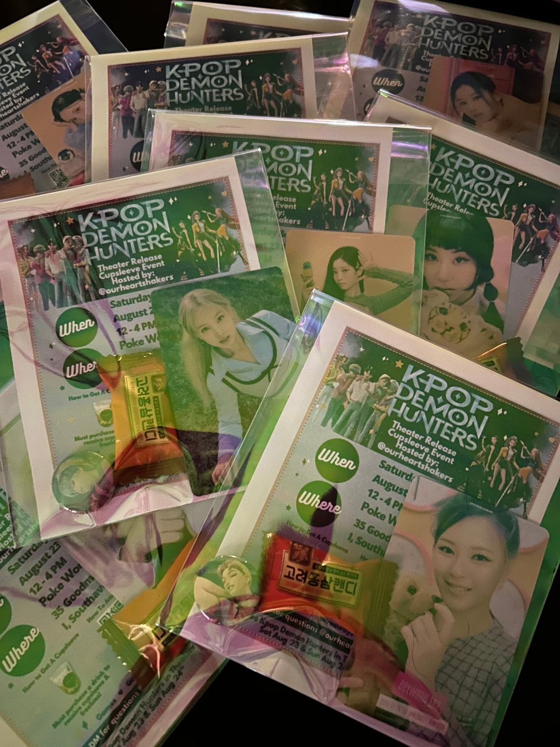 K-POP DEMON HUNTERS // Cycle class and cupsleeve event