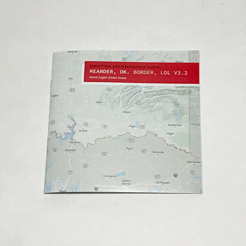 SAPI5 TTSA GPS NAVIGATION GUIDE: MEANDER, OK. BORDER, LOL V3.2 // Moheb Soliman