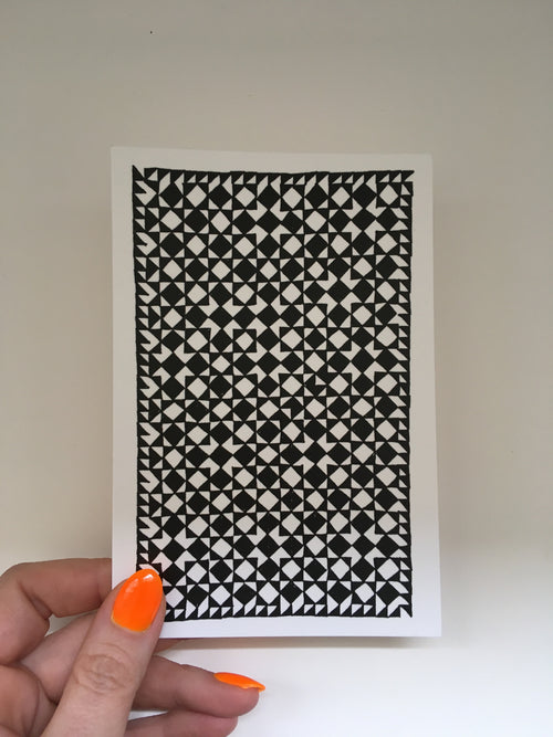 Book of Hours postcard // Corkey Sinks