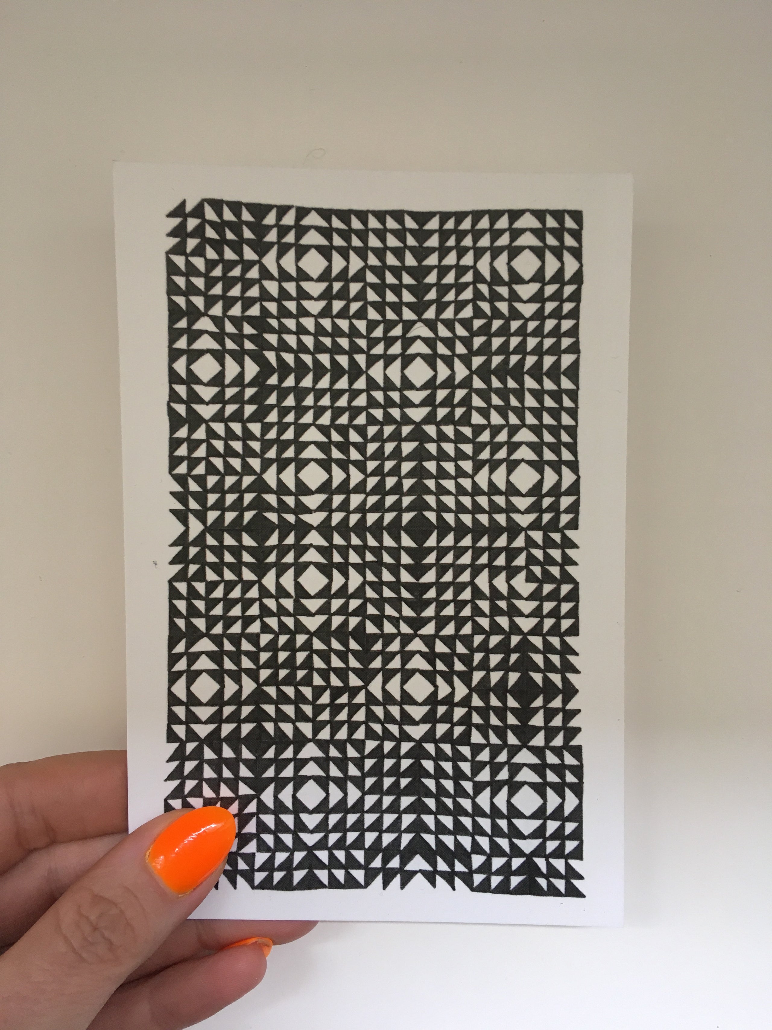 Book of Hours postcard // Corkey Sinks