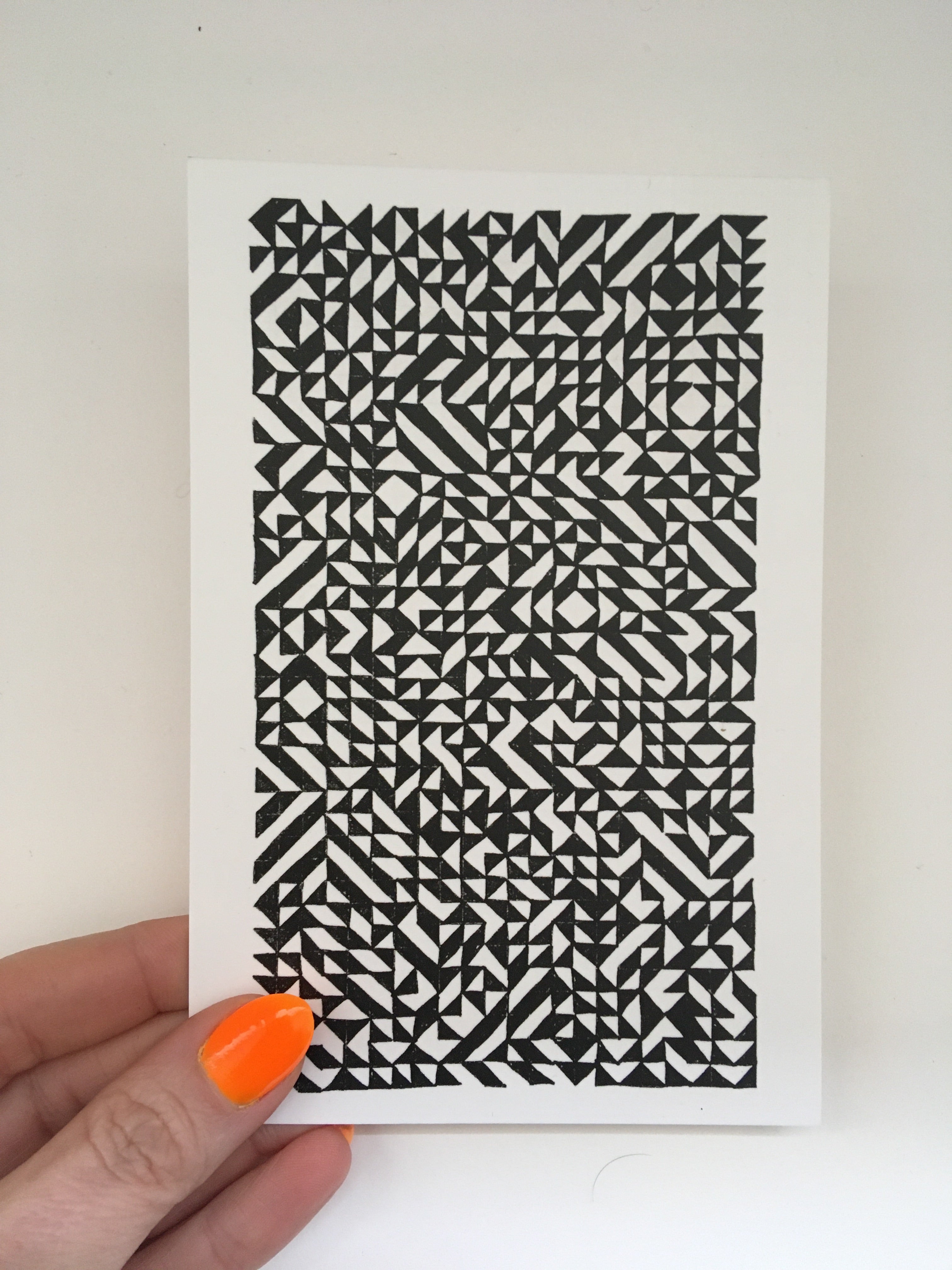 Book of Hours postcard // Corkey Sinks